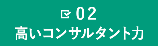 2.高いコンサルタント力